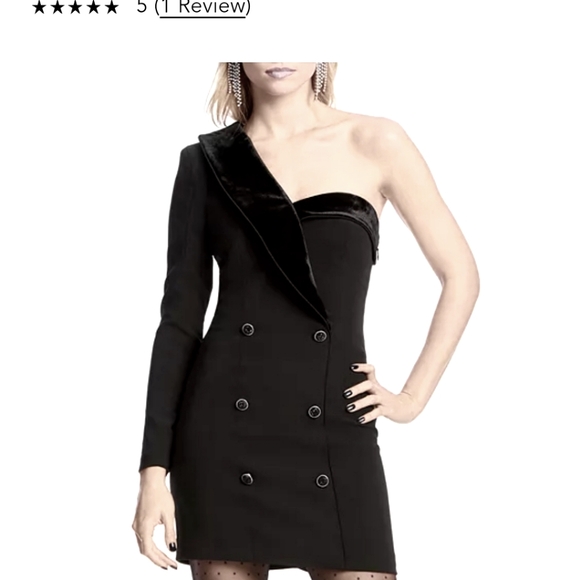 LINI Tuxedo Dress - Picture 1 of 2